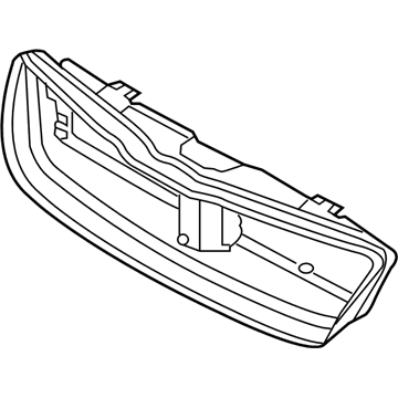 Kia 863744U000 Housing-Active Air Upper