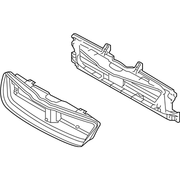 Kia 863704U000 Actuator-Active Air