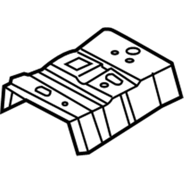 Kia 651213E000 Tunnel Reinforcement Assembly-U