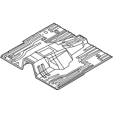 2004 Kia Sorento Floor Pan - 651123E100