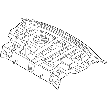 Kia 69300M7010 PANEL & FRAME ASSY-P