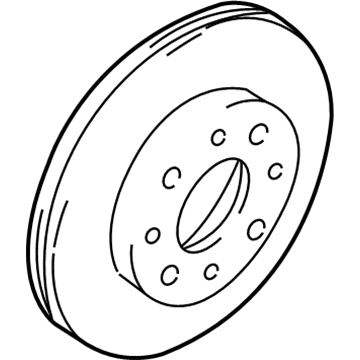 Kia Optima Brake Disc - 517123C100