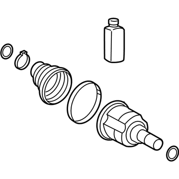 Kia K900 CV Joint - 49535D2100