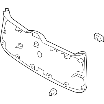 Kia 817501D000S8 Panel Assembly-Tail Gate