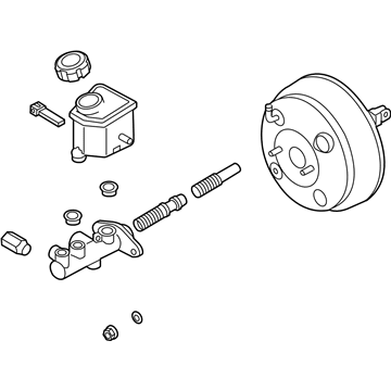 Kia 585002G100 Booster & Master Cylinder