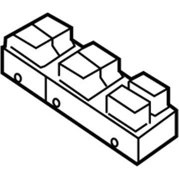 Kia 935752T510 Power Window Assist Switch Assembly
