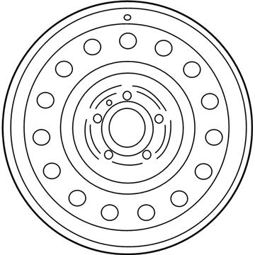 2011 Kia Optima Spare Wheel - 529102M910