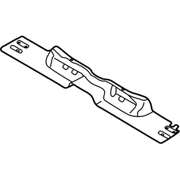 Kia 658101U000 Crossmember Assembly-Rear