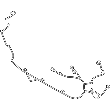 Kia 91890K0010 Wiring Harness-Fr Bu