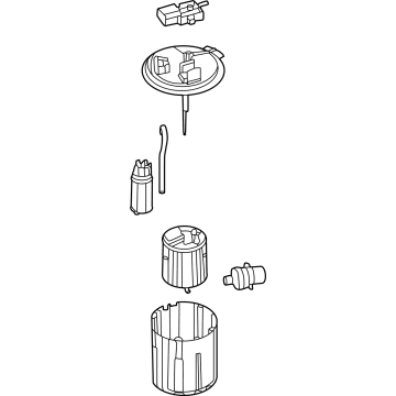 Kia 31120R0500 Pump Assy-Fuel