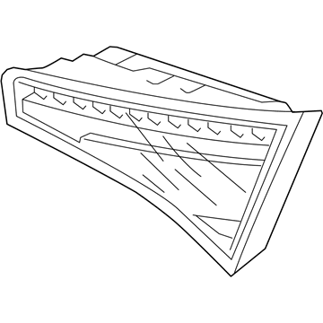 Kia 924144U100 Lens & Housing-Rear Combination Inside