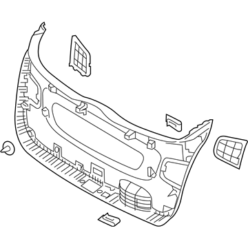 Kia 81750C6000BGG Panel Assembly-Tail Gate