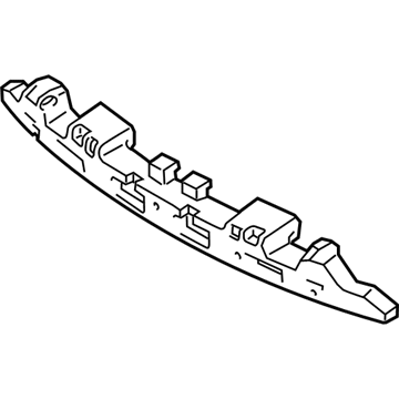 Kia 865201U010 Absorber-Front Bumper Energy