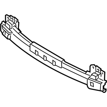 Kia 865301U000 Rail Assembly-Front Bumper