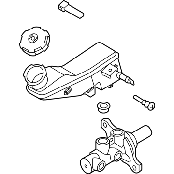 2024 Kia Soul Brake Master Cylinder Reservoir - 58510K0250