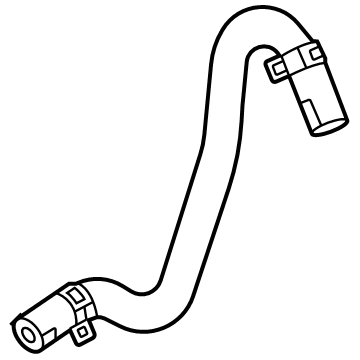 Kia 59130K0300 Hose Assembly-Brake BOOS