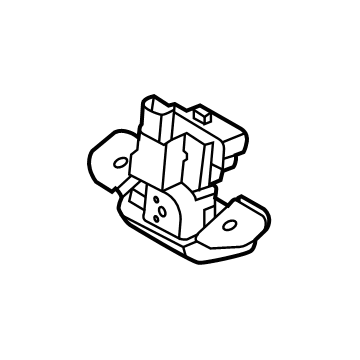 Kia 81800K0000 Trunk Gate Latch Assembly