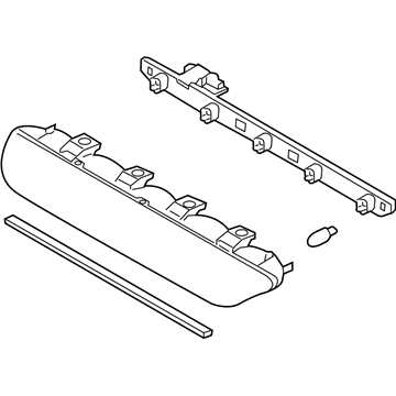 Kia 927003W000 Lamp Assembly-High Mounted Stop