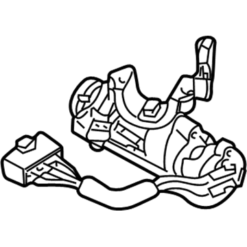 Kia 0K2BW66154 Ignition & Keyless Switch