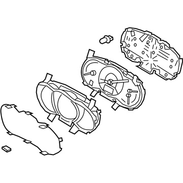 Kia 94031C6DO0 CLUSTER ASSY-INSTRUM