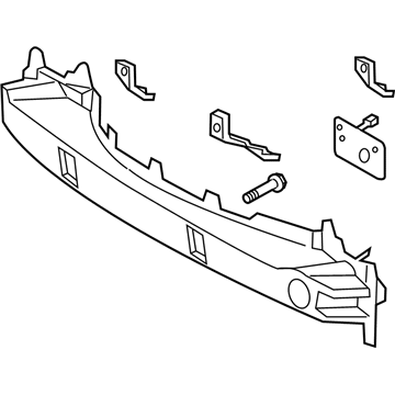 Kia 866303W040 Rail Assembly-Rear Bumper