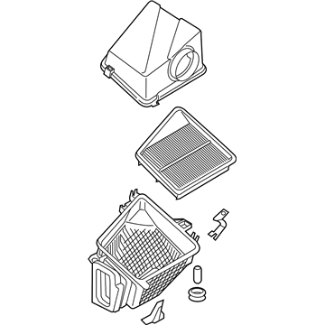 Kia 28110J5100 Air Cleaner Assembly