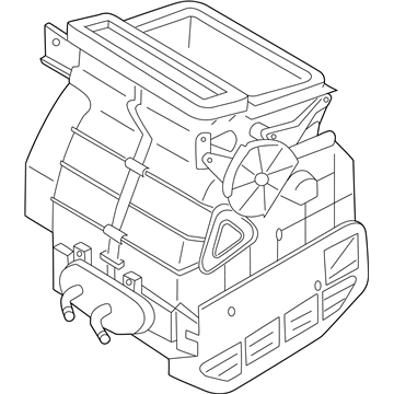 Kia 0K30A61130D Heater Unit