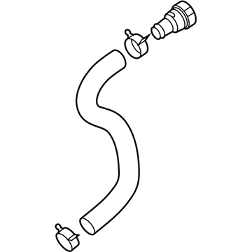 Kia 97311G2000 Hose Assembly-Water Inlet