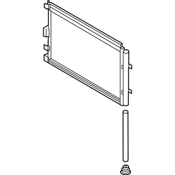 Kia 97606A2001 Condenser Assembly-Cooler