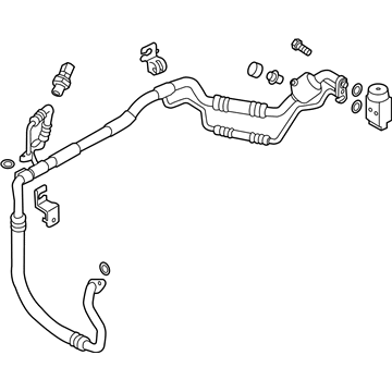 Kia Forte A/C Hose - 97775A2700