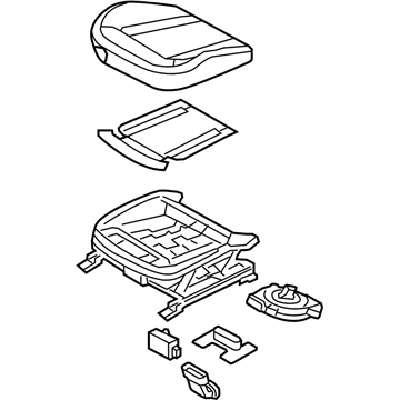 Kia 882032TNA0AWC Cushion Assembly(W/O Track