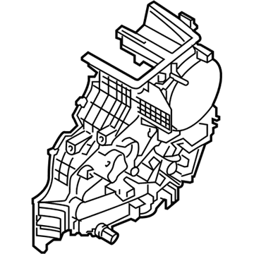 Kia 97134E4000 Case-Heater,LH