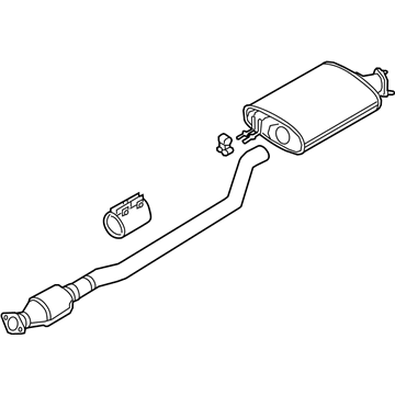 2020 Kia Sorento Muffler - 28600C6300