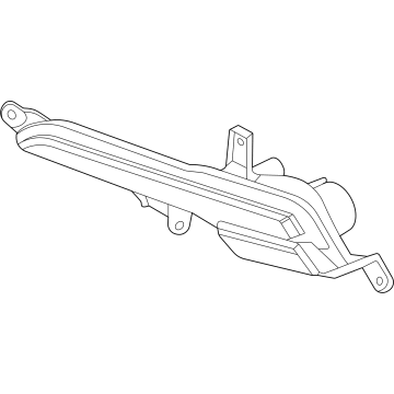 Kia 92406P2000 Lamp Assembly-Rear Fog