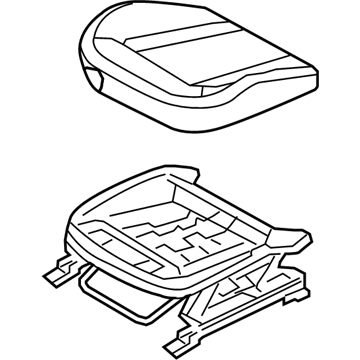 Kia 881052TNB0AWC Cushion Assembly(W/0 Track