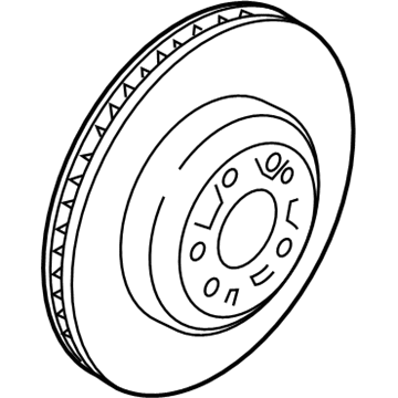 2020 Kia Stinger Brake Disc - 58411J5500