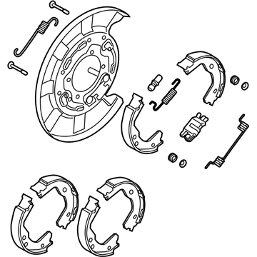 Kia Stinger Parking Brake Shoe - 58250G9550