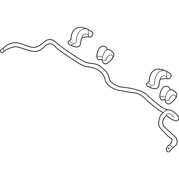 Kia 548102T030 Bar Assembly-Front Stabilizer