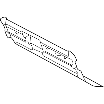 Kia 0K32A6403Y Reinforcement-Glove Box