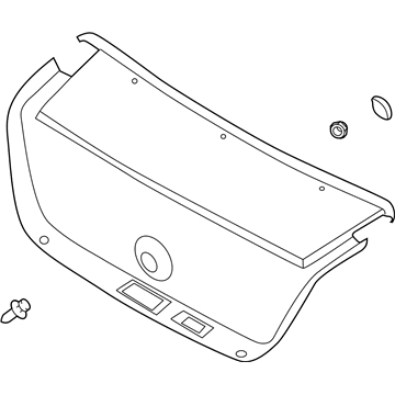 Kia 81750J6110 Trim Assembly-Trunk Lid