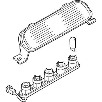 Kia 927003E000 Lamp Assembly-High Mounted Stop Lamp