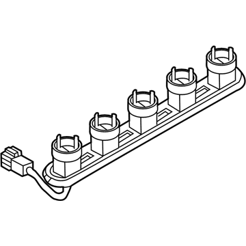 Kia 927533E000 Bulb Holder & Wiring Assembly