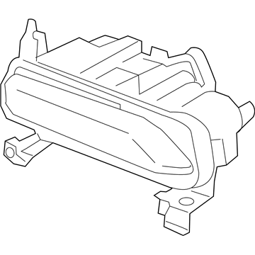 Kia 92201S9010 Front Fog Lamp Assembly