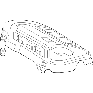 Kia 292402GTA1 Engine Cover Assembly