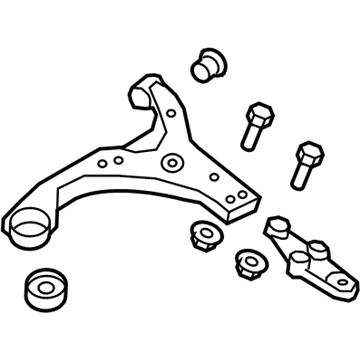 Kia 545011D000 Arm Complete-Front Lower