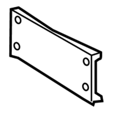 Kia 86519C6200 MOULDING-Front Bumper Licence