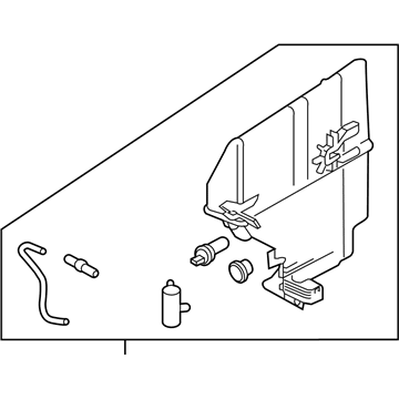 Kia 98610J5000 Reservoir & Pump Assembly