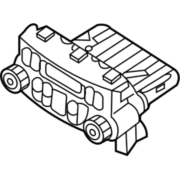 2006 Kia Sedona A/C Switch - 972504D200VA