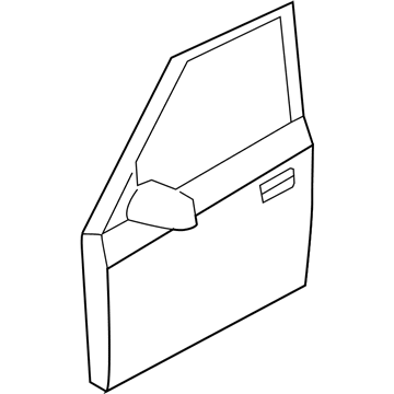 Kia 760032K020 Panel Assembly-Front Door LH