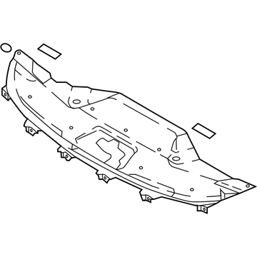 Kia 86360J5000 Cover Assembly-Radiator